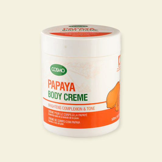 Papaja Bodycrème – Hydraterend & Verhelderend (500ml)
