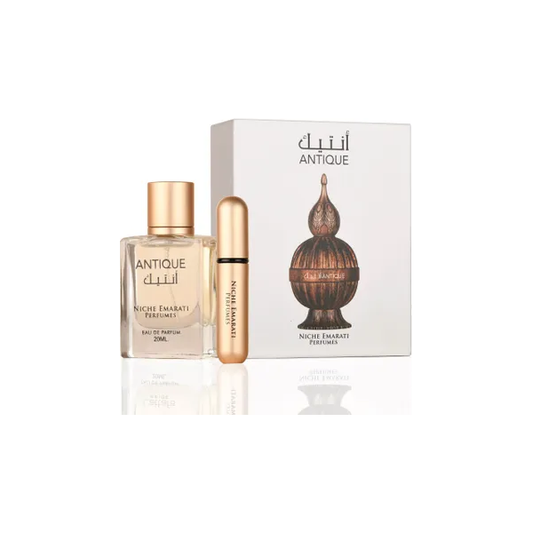 Antique - Niche Emarati by lattafa - Eau de Parfum 20 ml+5 ml Bottle