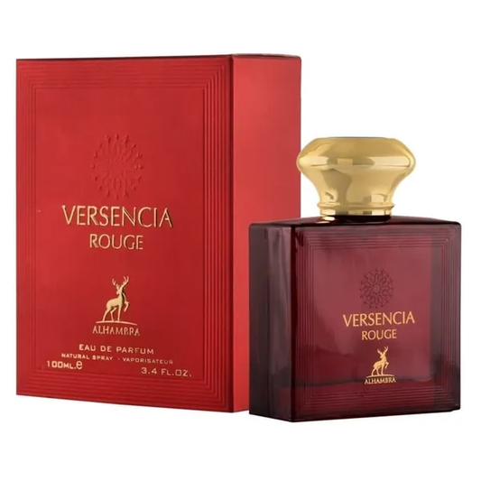 Maison Alhambra Versencia Rouge - 100 ML Eau de Parfum - Heren Parfum Geïnspireerd door Eros Flame Versace