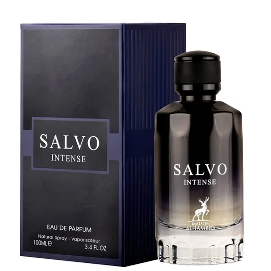 Maison Alhambra Salvo Intense – 100 ml Eau de Parfum – Herrenparfum inspiriert von Sauvage Parfum Dior