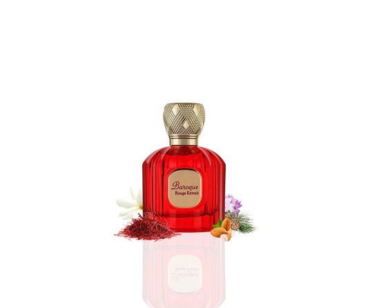 Maison Alhambra La Rouge Baroque Extreme - 100 ML Extrait de Parfum - Unisex Parfum Geïnspireerd door Baccarat Rouge 540 Extrait