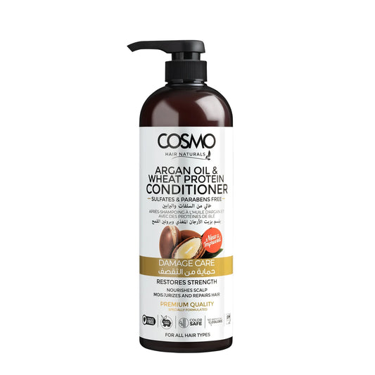 Arganolie & Tarweproteïne Conditioner 1000ML – Herstelt & Voedt | Cosmo Series