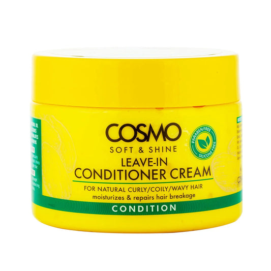 Soft & Shine Leave-In Conditioner Crème – Voedt, Hydrateert & Definieert Krullen