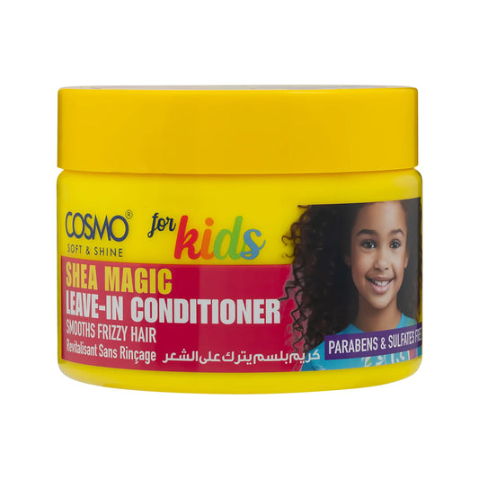 Leave-In Conditioner 325g voor Kinderen – Shea Magic Soft & Shine Tegen Pluis en Voor Gezonde Krullen